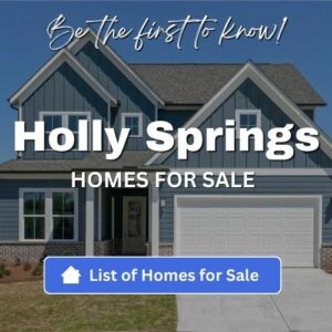 Join the VIP List and be the first to know when new Homes for Sale in Holly Springs, GA hit the market!